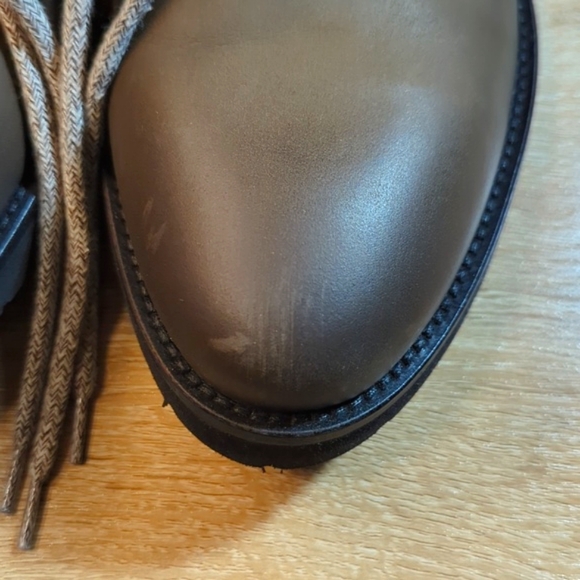 Doucal's Italy Chukka Desert Lace-Up Olive Brown Low Boots 44 10.5 11 - Picture 6 of 11